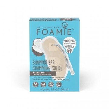 Foamie Shampoo Bar for normal hair Coconut Oil 80 g