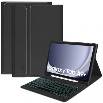 Tech-Protect SC Pen + Keyboard case with keyboard for Samsung Galaxy Tab A9+ 11&quot; X210 | X215 | X216 - black