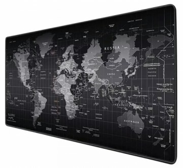 Goodbuy mousepad Geographic | 900 x 400| black