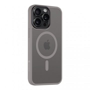 Tactical MagForce Hyperstealth Cover for iPhone 15 Pro Max Light Grey