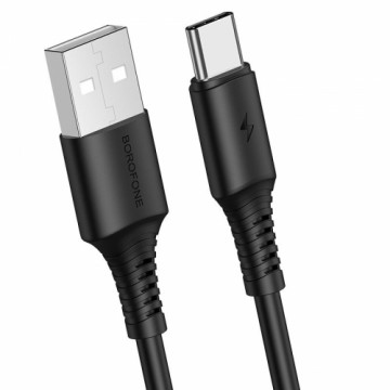 Borofone Cable BX47 Coolway - USB to Type C - 3A 1 metre black