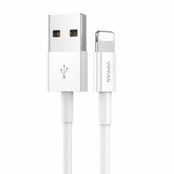 USB to Lightning cable Vipfan X03, 3A, 1m (white)