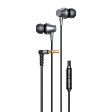 Wired in-ear headphones Vipfan M17, 3.5mm jack (black)