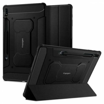 Spigen Rugged Armor PRO Sam Tab S7+|S8+ Plus 12.4" czarny|black ACS01607