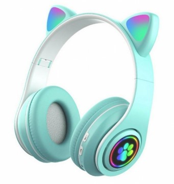 Goodbuy Paws wireless headsets for kids | bluetooth 5.0 | light blue