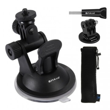 Puluz Glass car holder for GOPRO Hero, DJI Osmo Action PU51