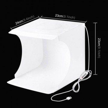 PULUZ portable photo studio | light box | 24cm x 23cm x 23cm