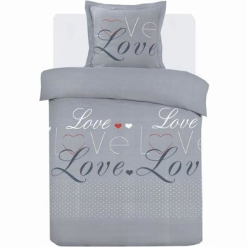 Duvet cover set Vision Dream Grey Silver