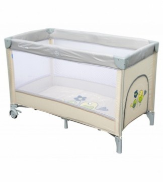 Baby Mix Ceļojumu gulta SPARROWS beige 33205 [A]