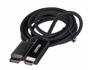 UNITEK CABLE DisplayPort 1.2, HDMI, 4K@60HZ, 1,8M, V1608A