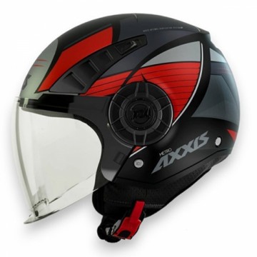 Axxis Helmets, S.a. Metro Bird (XL) B5 Red ķivere