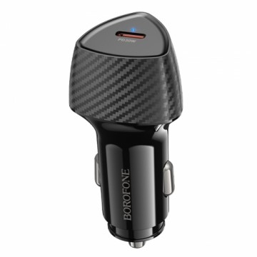 OEM Borofone Car charger BZ31B Solid - Type C - PD 30W black