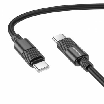 OEM Borofone Cable BX106 Charge - Type C to Type C - 60W 3A 1 metre black