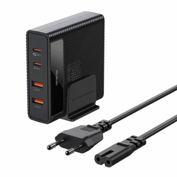 GaN 100W charging station Mcdodo CH-1802, 2x USB-C, 2x USB-A (black)