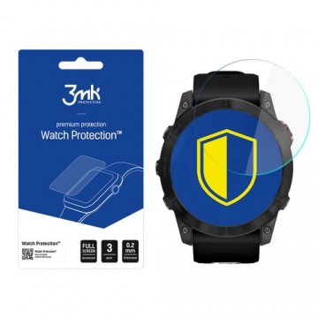 Garmin Fenix 7X - 3mk Watch Protection™ v. FlexibleGlass Lite screen protector