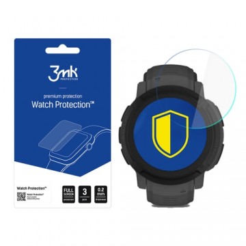 Garmin Instinct 2 - 3mk Watch Protection™ v. FlexibleGlass Lite screen protector