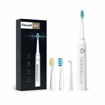 FairyWill Sonic toothbrush with head set 507 (White)