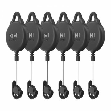 Kiwidesign VR Cable Pulley System-6 pcs Kiwi Design V2-6 for Meta Quest 2 Black