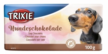 Treats for dogs : Trixie Schoco Dog Chocolate 100g