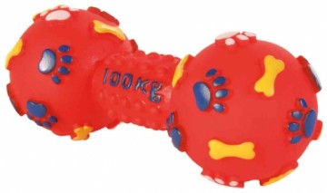 Toy for dogs : Trixie Dumbbell with sound 15cm