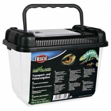 Feeding container for reptile : Transport and feeding box, 19×14×12cm