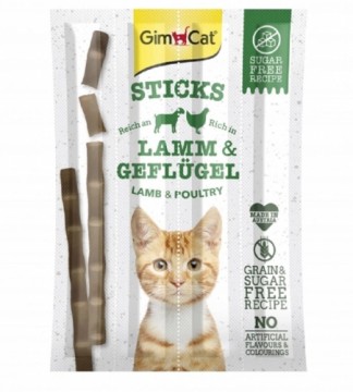 Cat food : Sticks Lamb|Poultry 4pcs 20g.