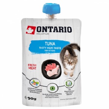 Canned food for kittens : Ontario Kitten Tuna Fresh Meat Paste, 90 g