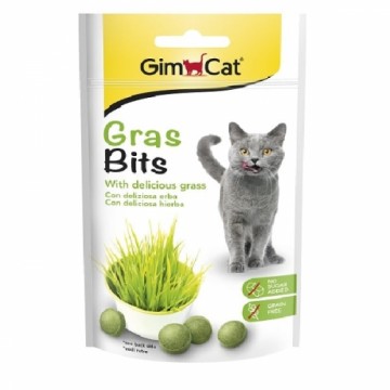 Gimborn Корм с витаминной добавкой : GimCat Gras Bits 15gr