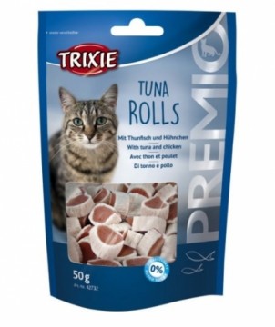 Gardumi kaķiem : Trixie Premio Tuna Rolls, 50 g