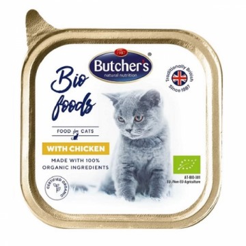 Canned cat food - Butchers WAC BIO chicken 185g