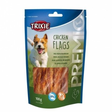 Лакомства для собак : Trixie Premio Dog Snack Chicken Flags, 100 гр.