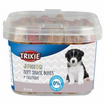 Treats for dogs : Trixie Junior Soft Snack Bones with calcium, 140g