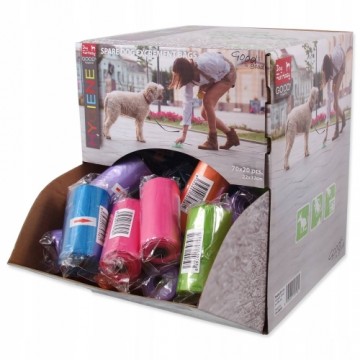 Placek Maisiņi : Dog Fantasy Display|20 bags|roll, mix colors | 1 gab