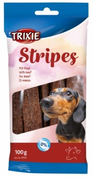 Treats for dogs : Trixie Stripes with beef, 10pcs|100g