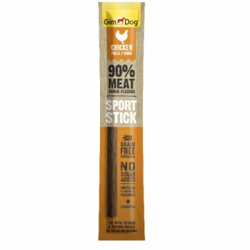 Treats for dogs : GimDog Sports Stick Chicken, 12g