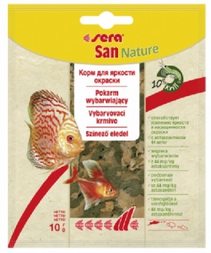 Barība zivīm : Sera San Nature, 10 ml