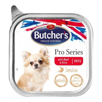 Canned dog food - Butchers DOG Pro Series Sensitive dog with beef, 100 g