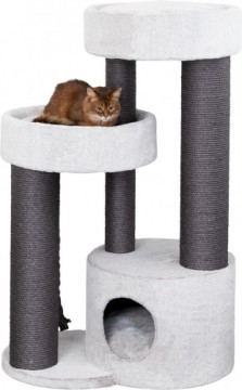 Mājiņa kaķiem : Trixie Michele scratching post XXL, 133 cm, light grey