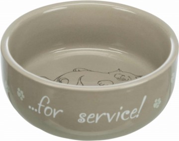 Bļoda dzīvniekiem, keramika : Trixie Ceramic Bowls, 0.3l/11cm