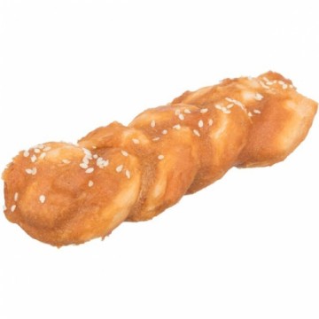 Gardums suņiem : Trixie Denta Fun Chicken Bread, bulk, 15cm, 75g//=iepak. 50 gab