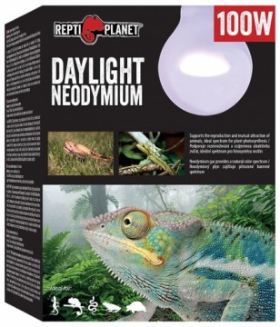 Spuldze terārija lampai : Repti Planet Bulb Daylight Neodymium 100W