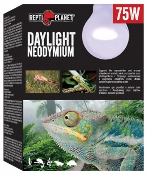 Spuldze terārija lampai : Repti Planet Bulb Daylight Neodymium 75W