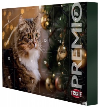 Trixie Ziemassvētku kalendārs kaķiem - Xmas Advent calendar PREMIO for cats, 24.5*37*3.5cm