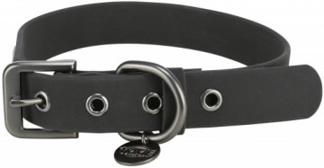 Apkakle suņiem : Trixie CityStyle collar, PVC, L–XL: 50–57 cm/30 mm, black