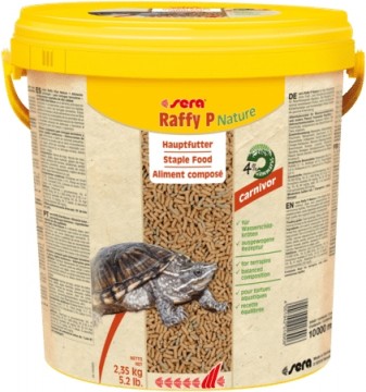 Barība reptiļiem : Sera Raffy P, 2kg (10l)