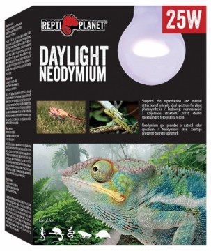 Spuldze terārija lampai : Repti Planet Bulb Daylight Neodymium 25W