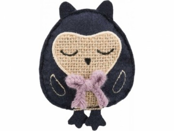 Rotaļlieta kaķiem : Trixie Owl, fabric, catnip, 11 cm