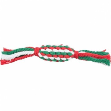 Ziemassvētku rotaļlieta - Trixie Xmas playing rope candy , 24  cm