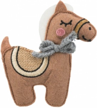 Rotaļlieta kaķiem : Trixie Horse, fabric, catnip, 10 cm