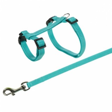 Krūšu siksna un pavada trušiem - Trixie Rabbit Harness with Lead, 25/44cm/10mm, 1.25m